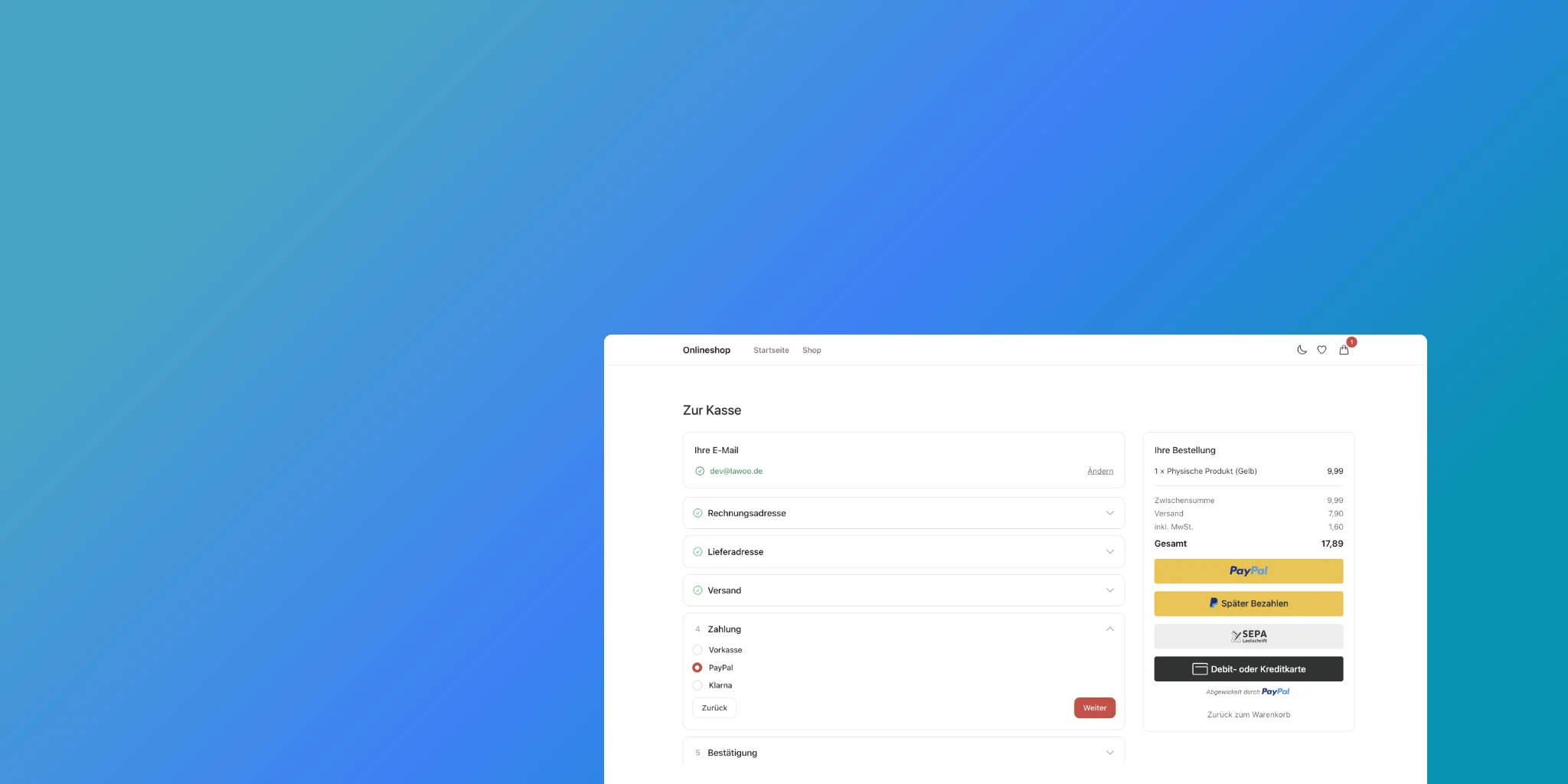 Aus Ihrem ERP wird ein Webshop: der Lawoo Online-Shop im Überblick